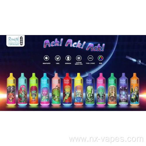 Original R and M Tornado Disposable Vape